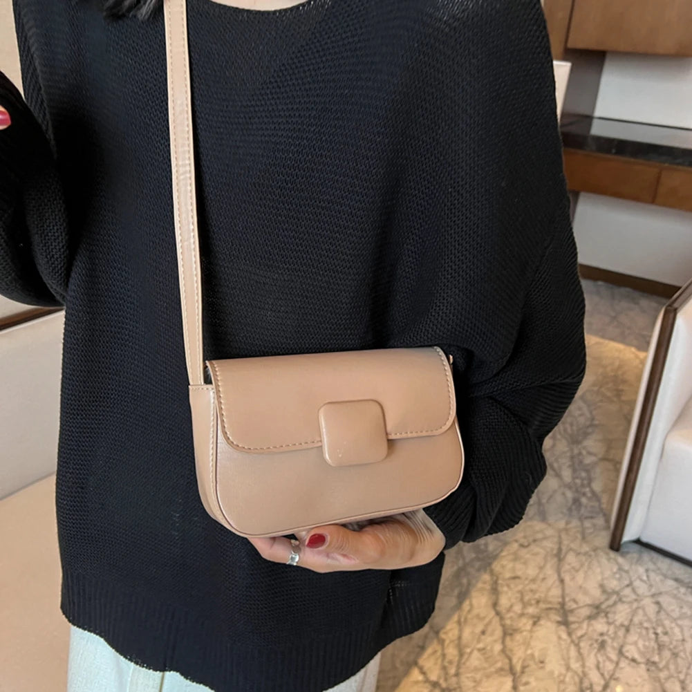 PU Women Handbags Candy Shoulder Crossbody Bags