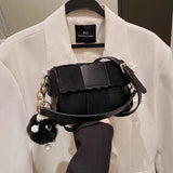 Vintage PU Leather Handbag Women's Purse Casual Shoulder Bag