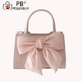 PU Leather Shoulder Bag Plush Chain Crossbody Bags for Girl Shopping