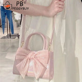 PU Leather Shoulder Bag Plush Chain Crossbody Bags for Girl Shopping