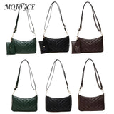 Small PU Leather Shoulder Bag for Women, Crossbody Handbag for Ladies