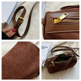 Women's PU Leather Shoulder Messenger Totes Bag Crossbody Handbag Purse