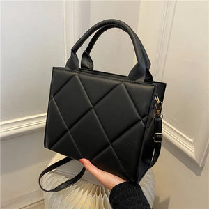 Women's PU Leather Shoulder Bag Flap Crossbody Handbag Purse