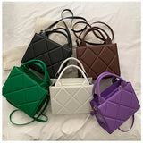 Women's Flap Crossbody Handbag PU Leather Shoulder Bag
