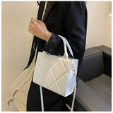 PU Leather Shoulder Bag for Women Tote Bag Flap Crossbody Handbags Purse
