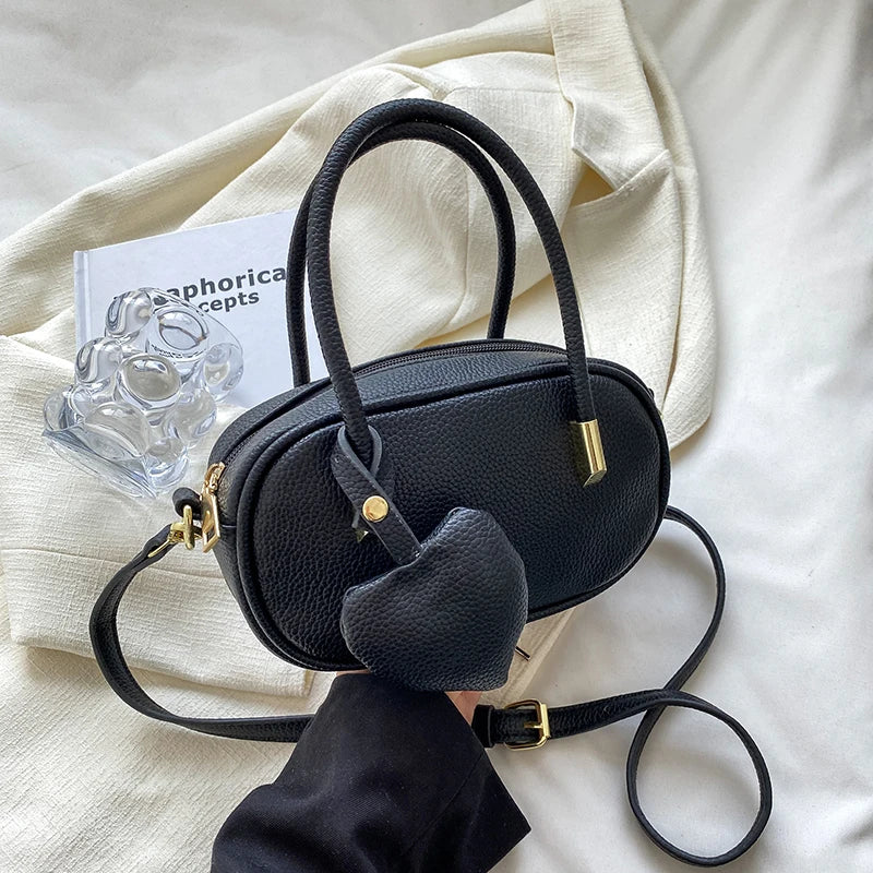 PU Leather Totes Small Shoulder Bag for Women