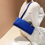 Women's PU Leather Underarm Bag Handbag Purse Tote Shoulder