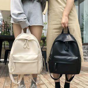PU Leather Women Backpack High School Shoulder Bag Mochila Backpacks