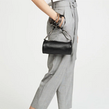 PU Leather Women Chain Messenger Bag Female Circle Bucket Shoulder Bags