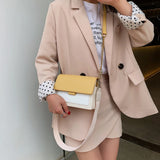 PU Leather Shoulder Crossbody Bag Chain Flap Messenger