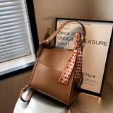PU Leather Women's Tote Bag Shoulder Bag Classic Ladies Handbag