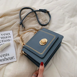 PU Handbags Ladies Crossbody Bags Female Shoulder Bag Solid Messenger Bags