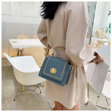 PU Handbags Ladies Crossbody Bags Female Shoulder Bag Solid Messenger Bags