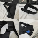 Harajuku Rock Chest Rig Bags Unisex Streetwear Tactical Chest Pack