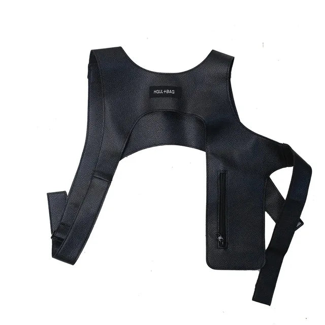 Harajuku Rock Chest Rig Bags Unisex Streetwear Tactical Chest Pack