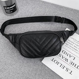 PU Women Bag Waist Chest Pouch Female Belt Purse Travel Phone Crossbody Bags