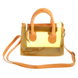 Transparent PVC Jelly Bag Beach Shoulder Crossbody Tote