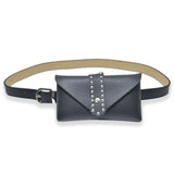 Rivet Punk Women Belt Pack Mini Bags Vintage Belt Bag Hip Pocket