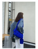 Tofu Pillow Bag Nylon Crossbody Casual Shoulder Purse Handbag