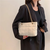 Winter Chain Crossbody Bag High Capacity Shoulder Bags For Wom