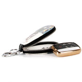 Women Girls Key Bag Leather Key Wallets Keychain Pouch