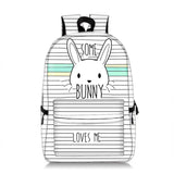 Panda Rabbit Unicorn Backpack for Teens Daily School Bags