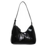 Patent Leather Women Handbag PU Leather Underarm Shoulder Bag