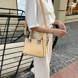 Pattern Sense Ladies Handbag Large Capacity Casual PU Shoulder Bag