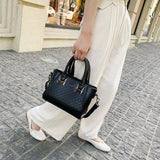 Pattern Sense Ladies Handbag Large Capacity Casual PU Shoulder Bag