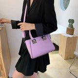 Pattern Sense Ladies Handbag Large Capacity Casual PU Shoulder Bag