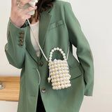 Beaded Shoulder Bag Mini Crossbody Clutches Purse Streetwear