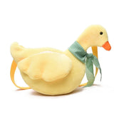 Personality Cartoon Plush Duck Women Messenger Bag