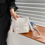 Women's Diamond Lattice Chain Mini Handbag