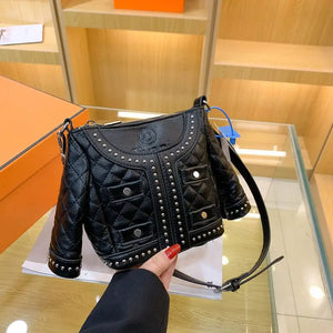 Women's Diamond Lattice Chain Mini Handbag