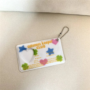 Kpop Idol Photocard Holder Keychain