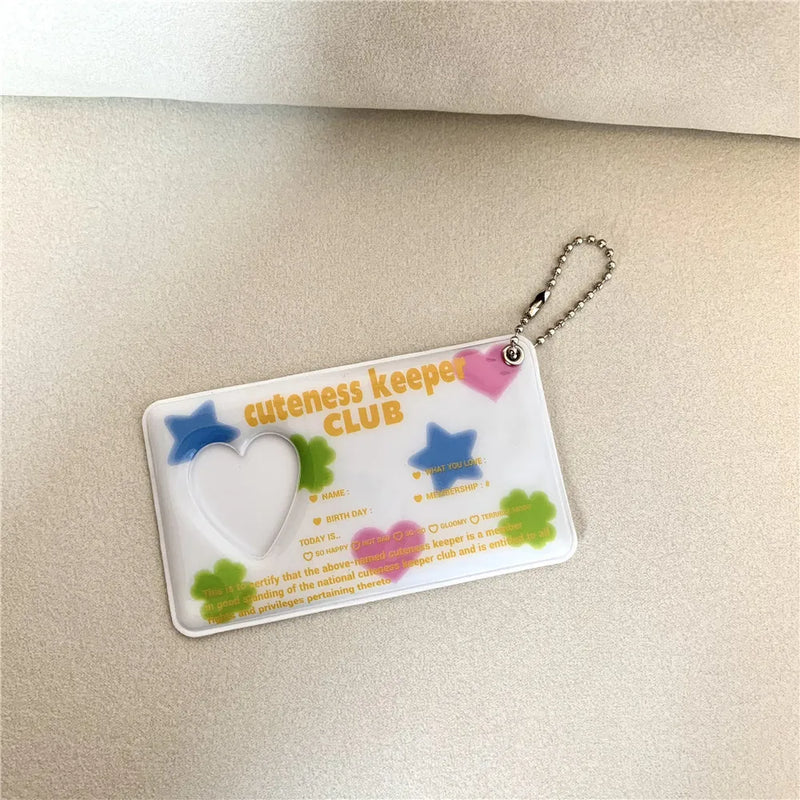 Kpop Idol Photocard Holder Keychain