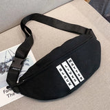 Print Waist Bag Men Women Fanny Packs Hip Belt Bags Money Travelling