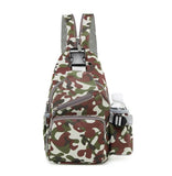 Pink Sling Bag Chest Shoulder Crossbody Bags for Men Women