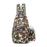 Pink Sling Bag Chest Shoulder Crossbody Bags for Men Women