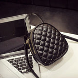 Plaid PU Leather Crossbody Bags for Women Messenger Bags Handbags