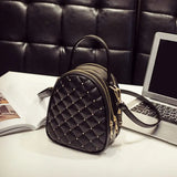 Plaid PU Leather Crossbody Bags for Women Messenger Bags Handbags