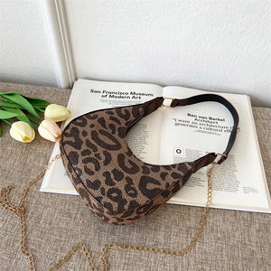 Plaid Pattern Small Shoulder Bag for Women Chain Handbag Female Travel Tote