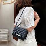 Plaid Shoulder Bag Small Handbag for Women
