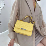 Plaid Shoulder Bag Small Handbag for Women