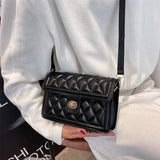 Summer Crossbody Bag Plaid Small Shoulder Bag