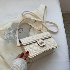 Summer Crossbody Bag Plaid Small Shoulder Bag