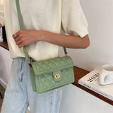 Summer Crossbody Bag Plaid Small Shoulder Bag