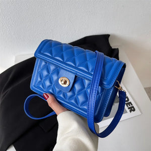 Summer Crossbody Bag Plaid Small Shoulder Bag