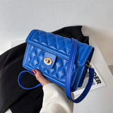 Summer Crossbody Bag Plaid Small Shoulder Bag