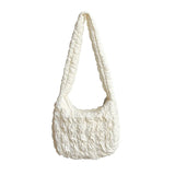 Plaid Shoulder Bag Large Capacity Women's Clutch Purse